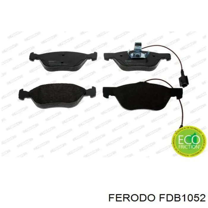 Гальмівні колодки Ferodo FDB1052 ціна, від 31.16 USD