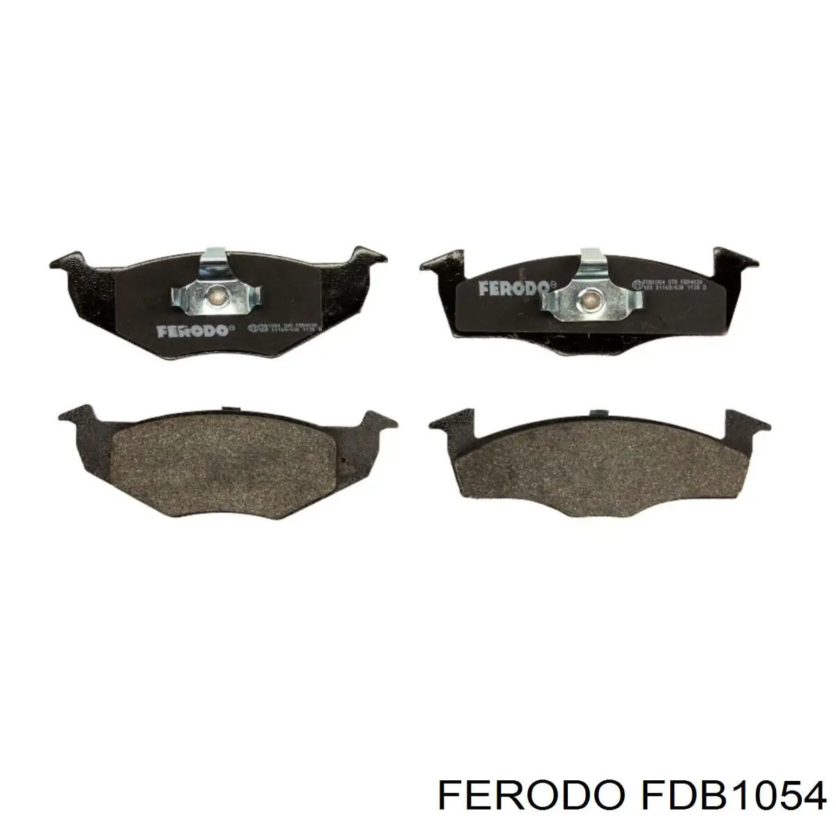 Гальмівні колодки Ferodo FDB1054 ціна, від 19.21 USD