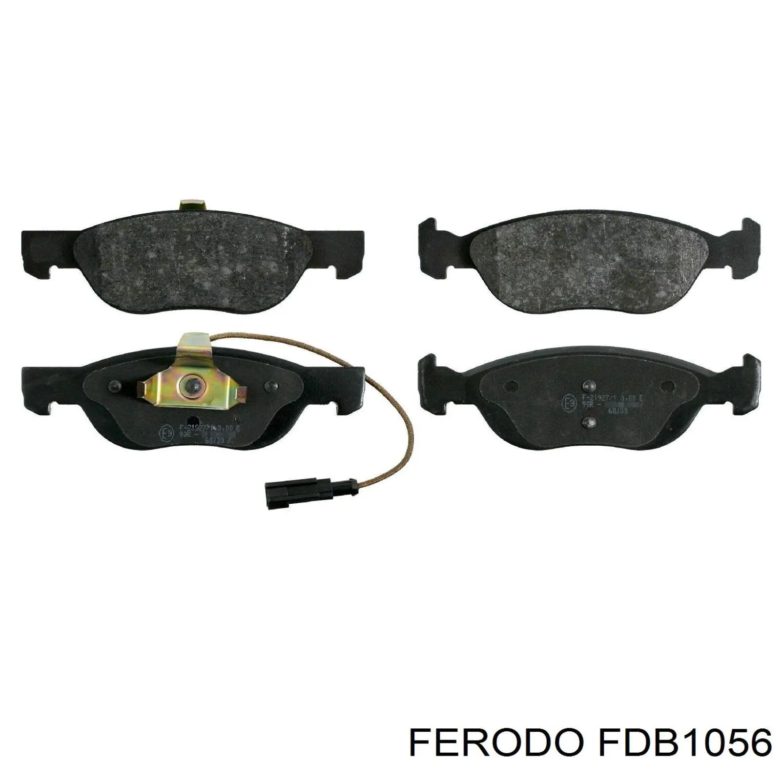 Гальмівні колодки Ferodo FDB1056 ціна, від 21.07 USD