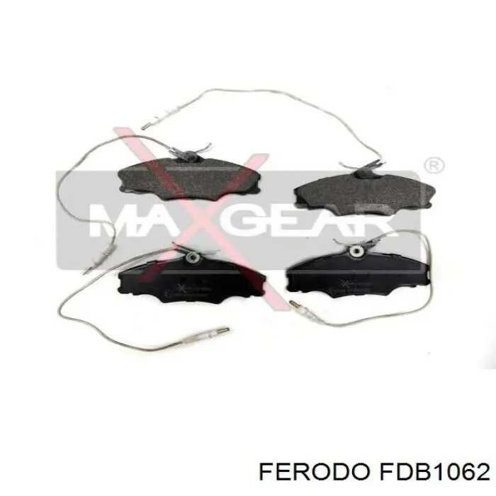 Гальмівні колодки Ferodo FDB1062 ціна, від 21.51 USD