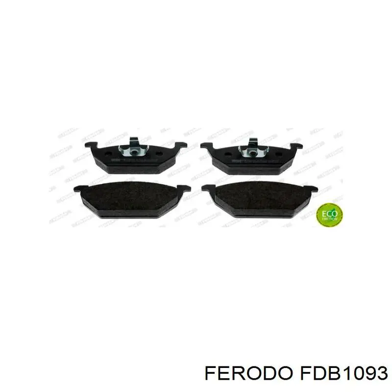 Купити FDB1093 Ferodo Колодки гальмівні передні, дискові