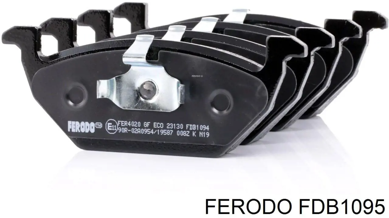 Задні гальмівні колодки Ferodo FDB1095 ціна, від 21.51 USD
