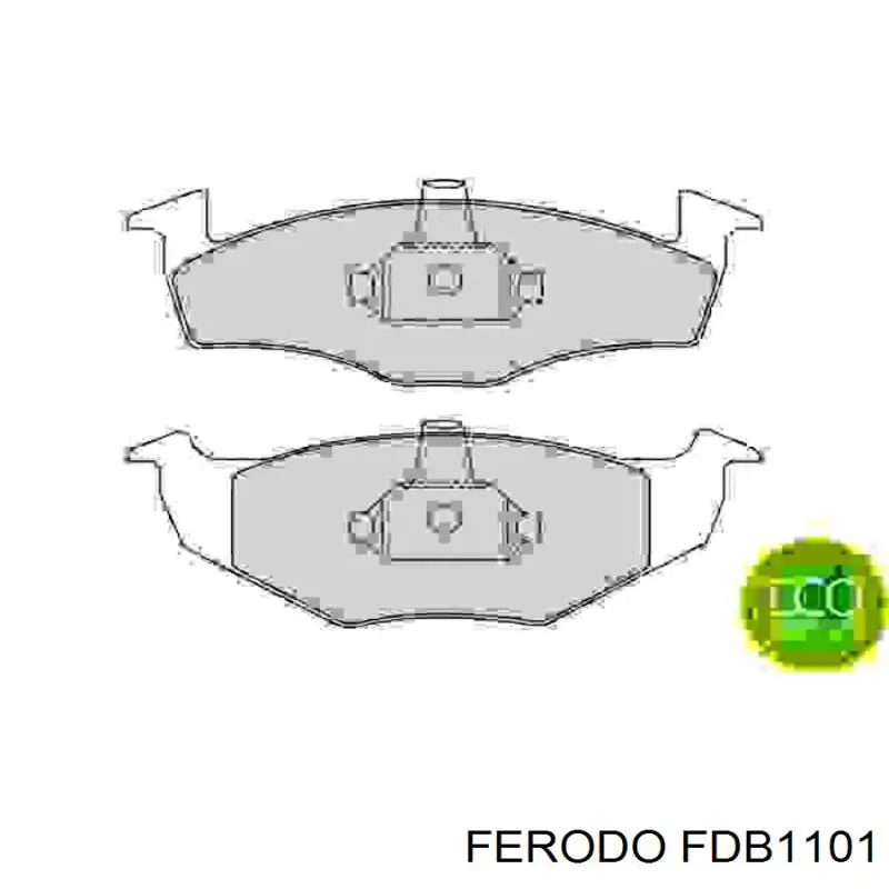FDB1101 Ferodo колодки гальмівні передні, дискові