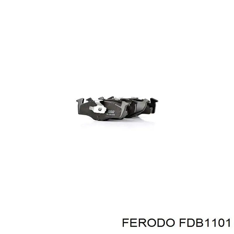 FDB1101 Ferodo Передні гальмівні колодки