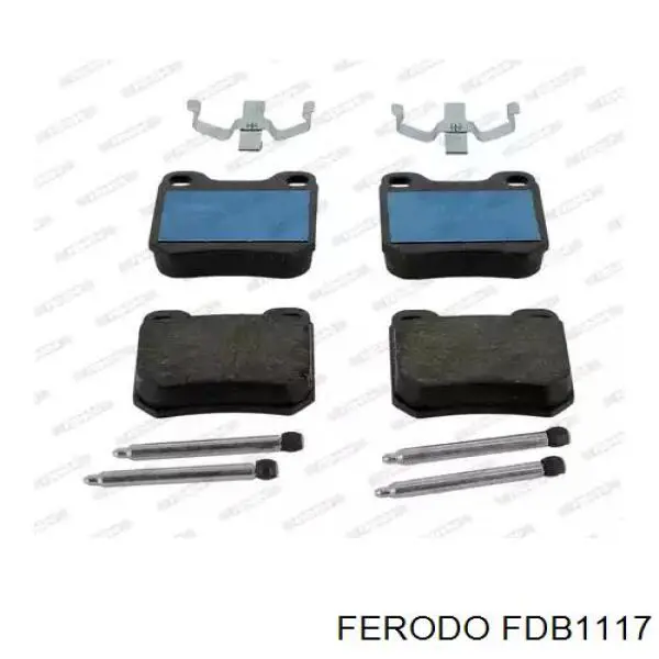 Купити FDB1117 Ferodo Задні колодки