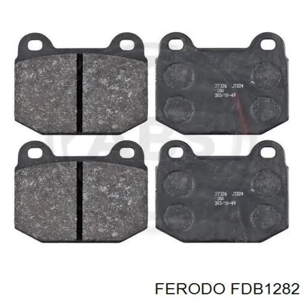 Купити FDB1282 Ferodo Колодки гальмівні передні, дискові