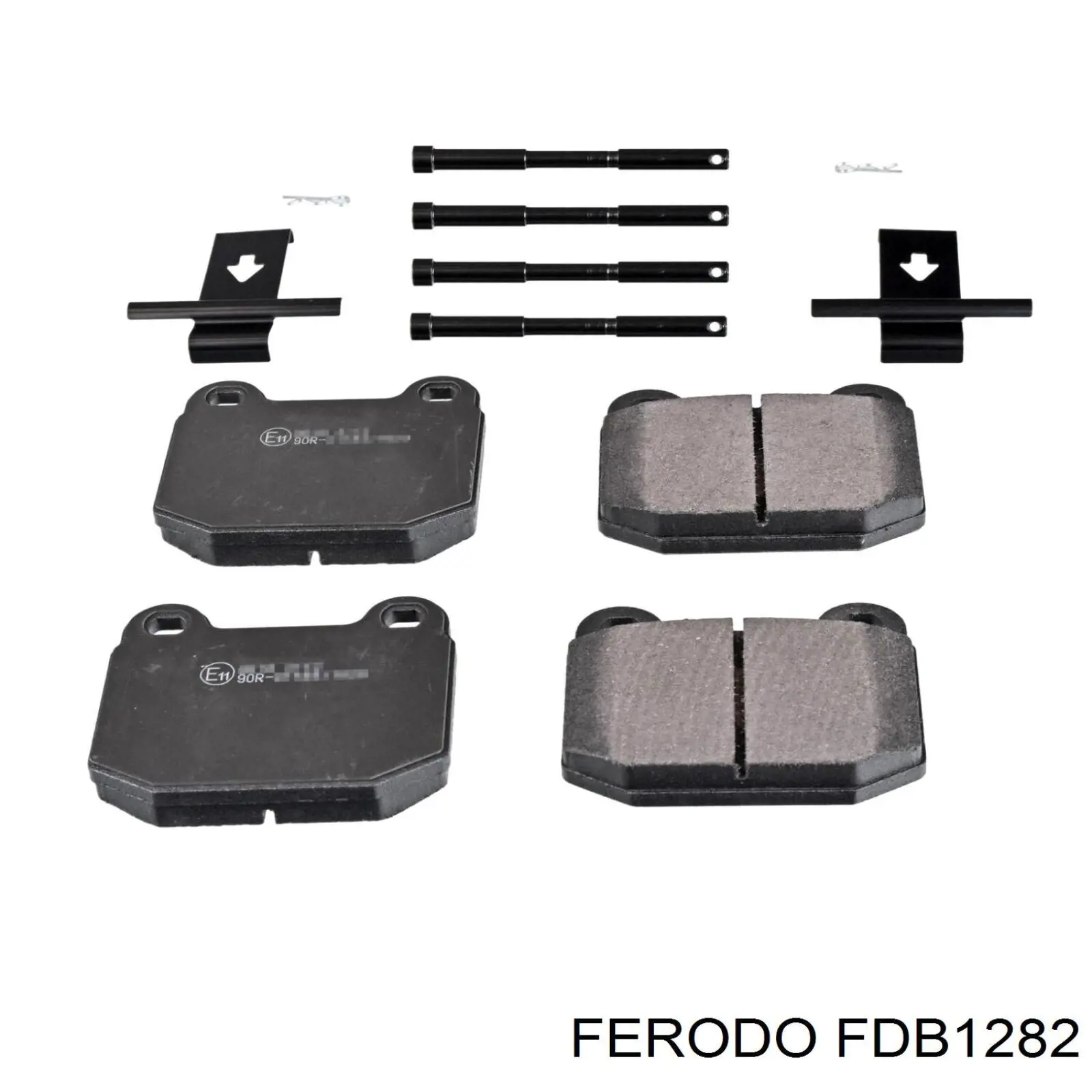 Гальмівні колодки Ferodo FDB1282 ціна, від 40.40 USD