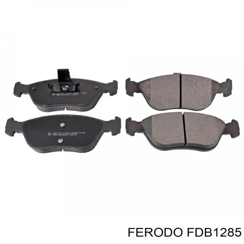 FDB1285 Ferodo колодки гальмівні передні, дискові