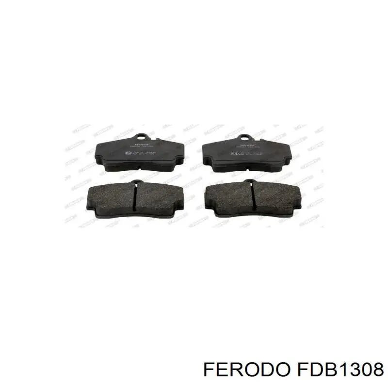 Купити FDB1308 Ferodo Задні колодки
