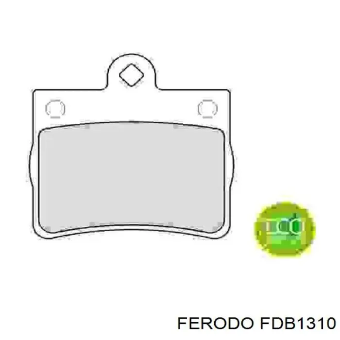 Купити FDB1310 Ferodo Задні колодки
