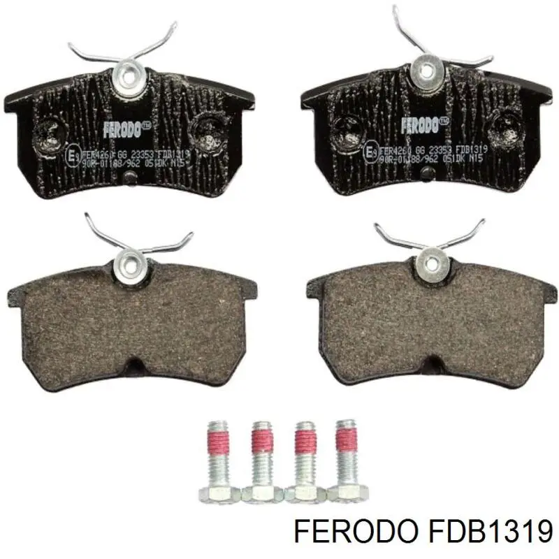 Купити FDB1319 Ferodo Задні колодки