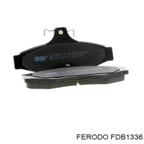 Задні гальмівні колодки Ferodo FDB1336 ціна, від 12.40 USD