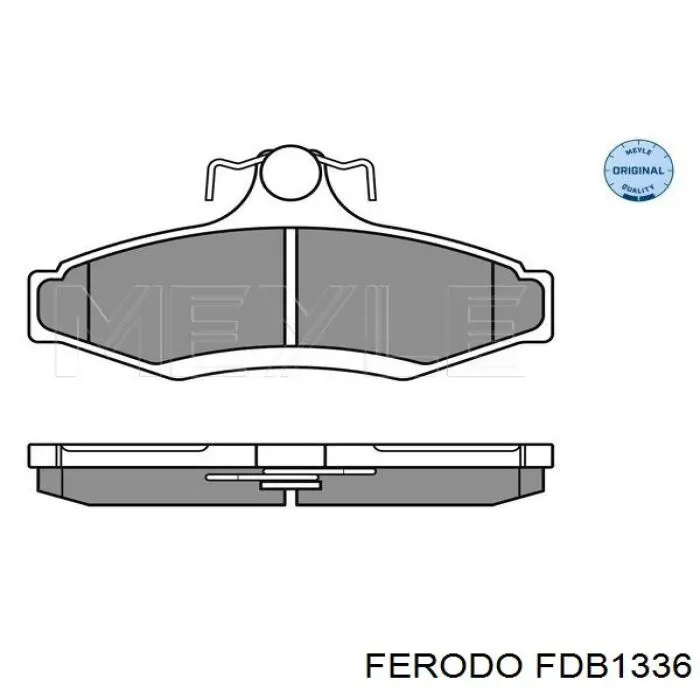 Купити FDB1336 Ferodo Задні колодки