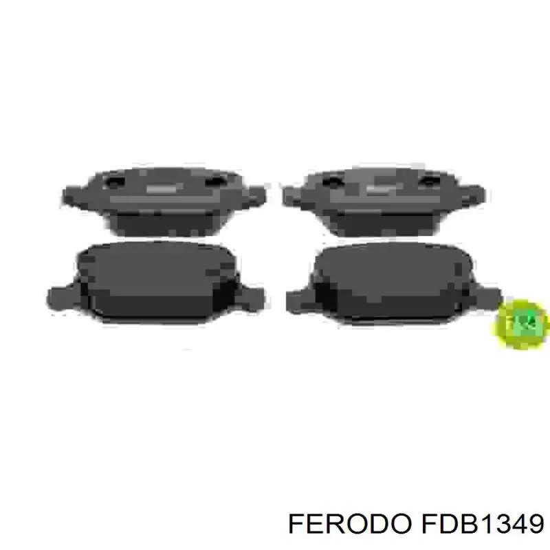 FDB1349 Ferodo колодки гальмові задні, дискові