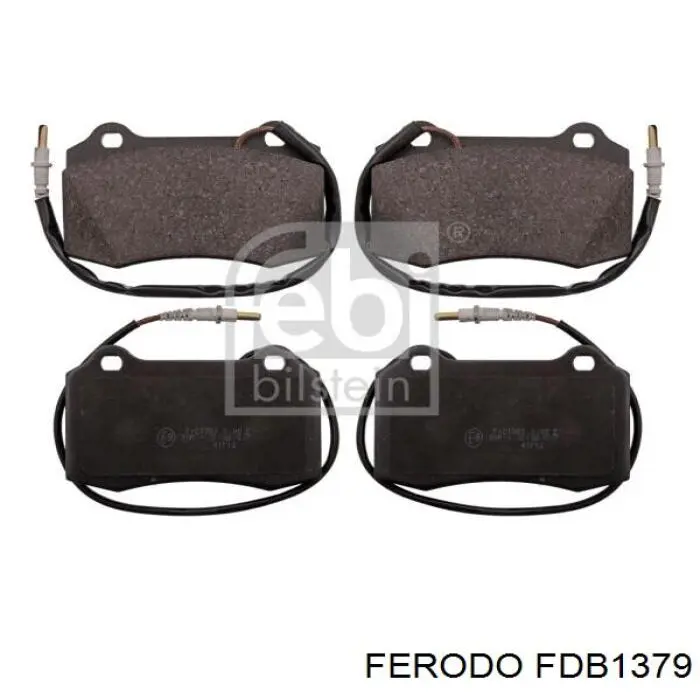 Гальмівні колодки Ferodo FDB1379 ціна, від 24.86 USD