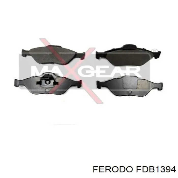 Передні тормозні колодки FDB1394 Ferodo