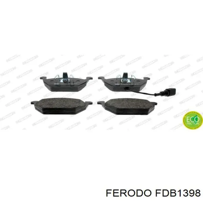 Гальмівні колодки Ferodo FDB1398 ціна, від 25.33 USD
