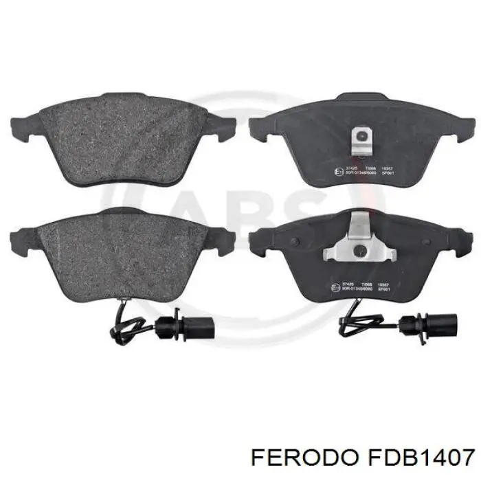 Гальмівні колодки Ferodo FDB1407 ціна, від 50.65 USD