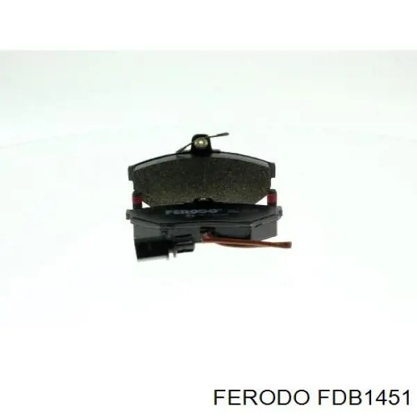 FDB1451 Ferodo колодки гальмівні передні, дискові
