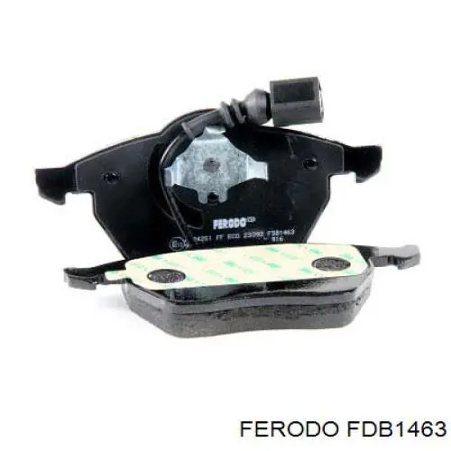 Купити FDB1463 Ferodo Колодки гальмівні передні, дискові