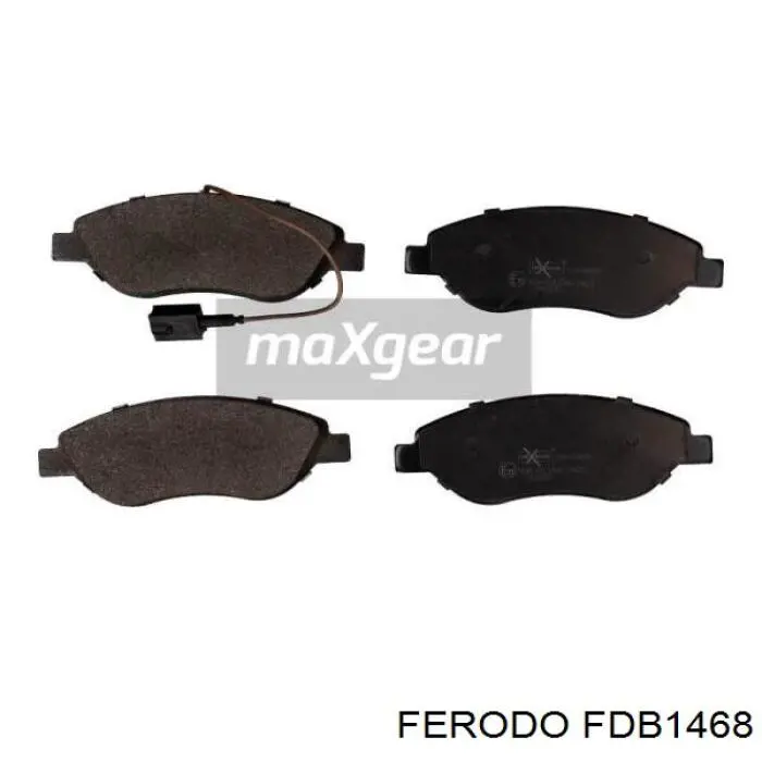 FDB1468 Ferodo колодки гальмівні передні, дискові