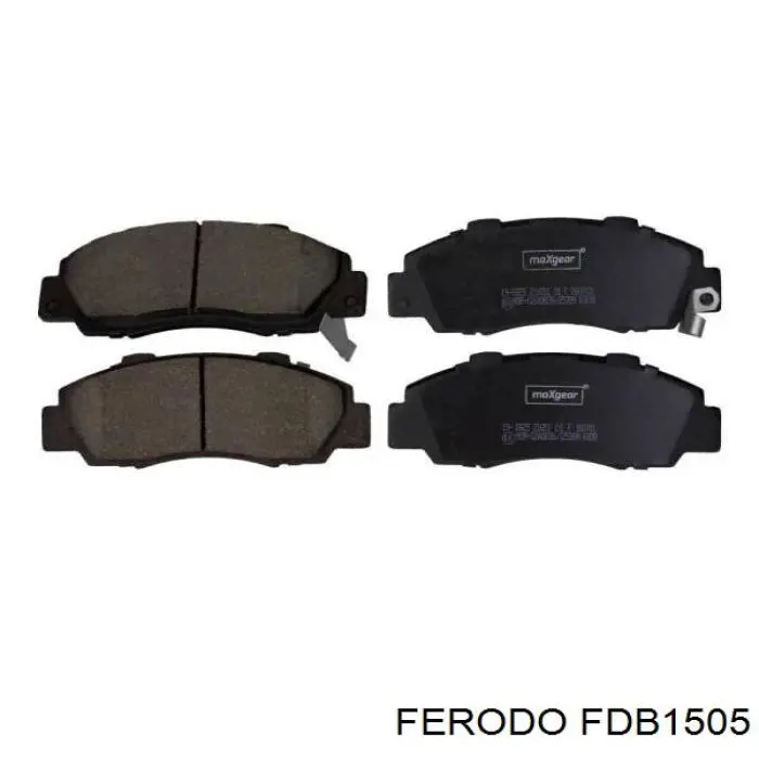 FDB1505 Ferodo колодки гальмівні передні, дискові
