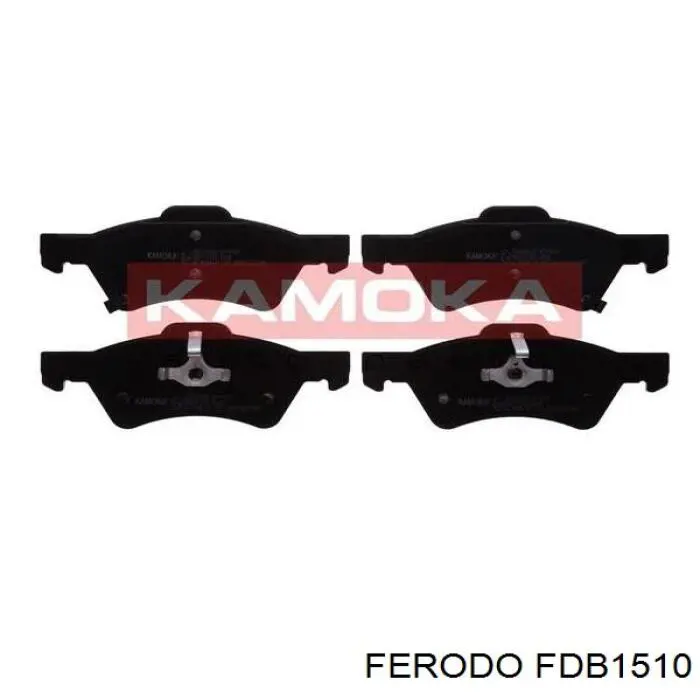 FDB1510 Ferodo колодки гальмівні передні, дискові