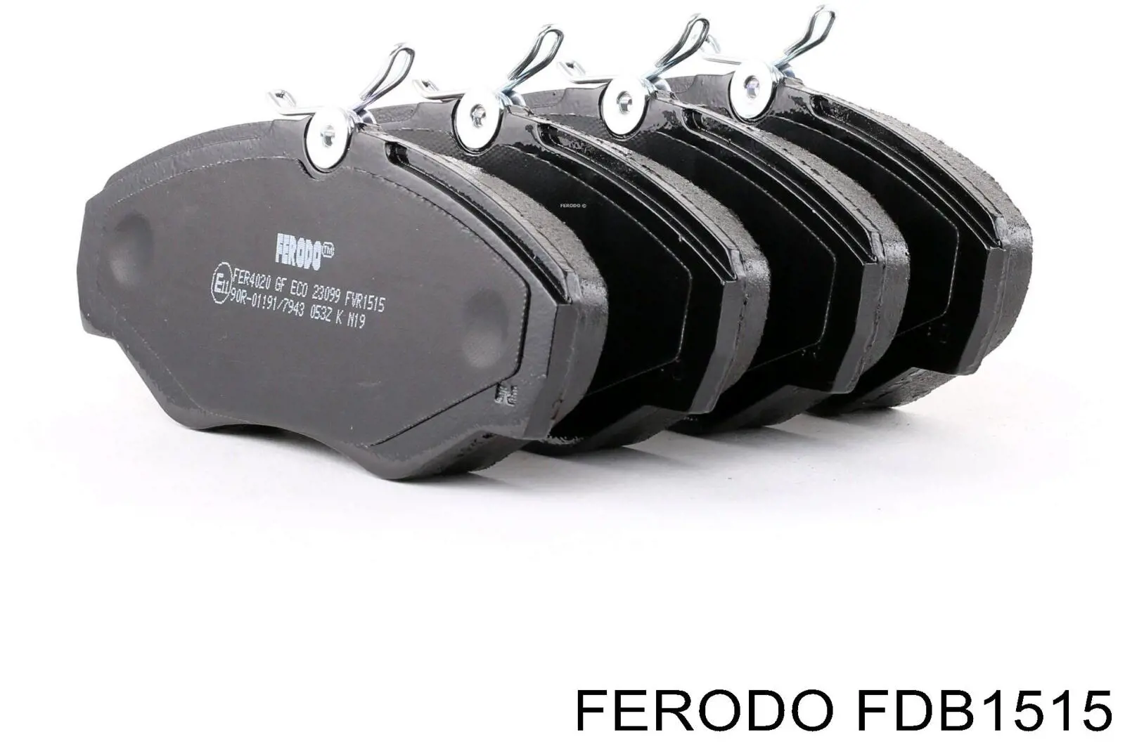 Передні тормозні колодки FDB1515 Ferodo