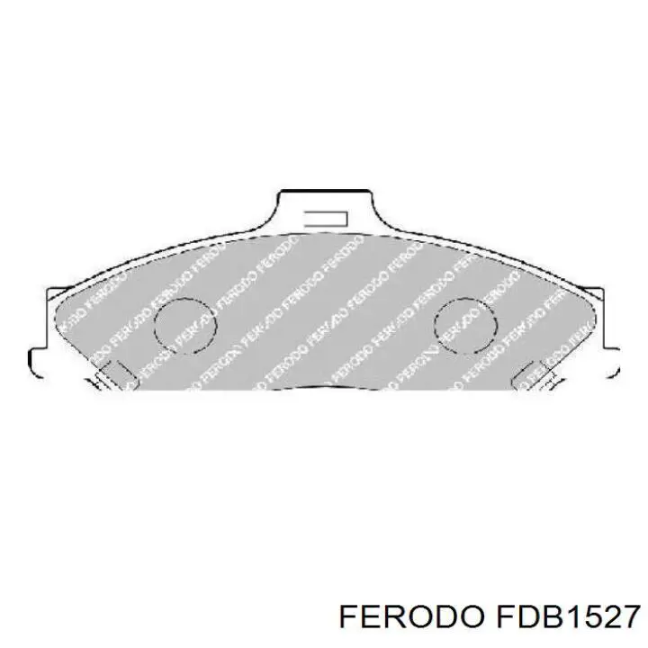 Гальмівні колодки Ferodo FDB1527 ціна, від 30.45 USD