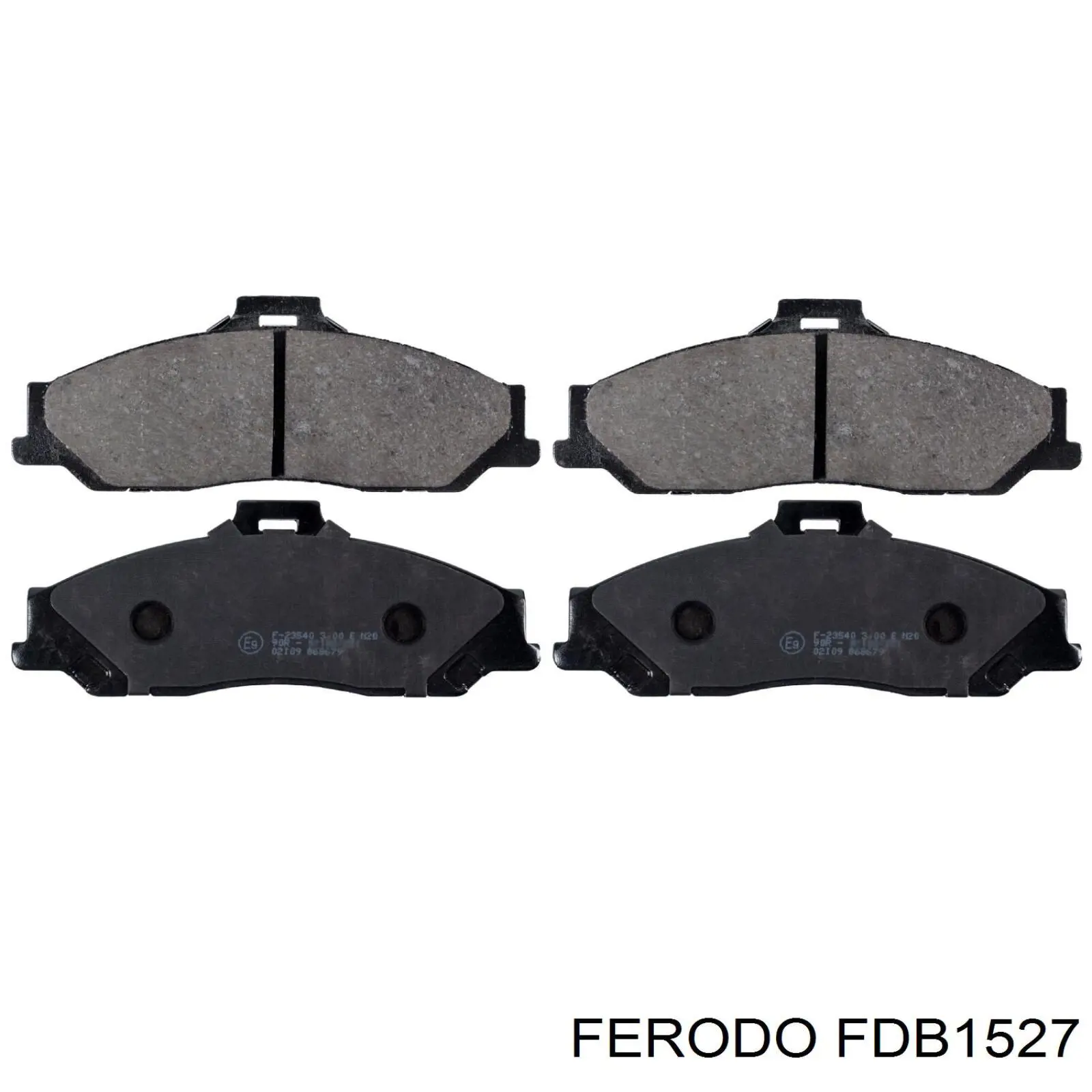 FDB1527 Ferodo колодки гальмівні передні, дискові