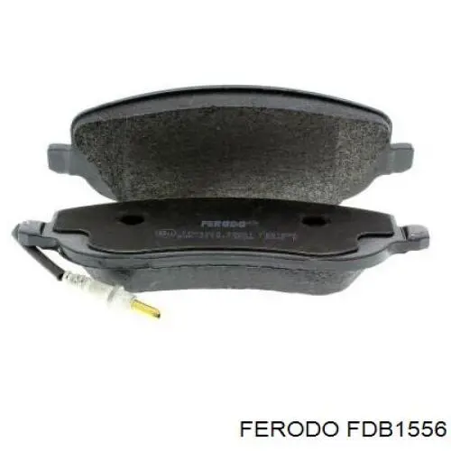FDB1556 Ferodo колодки гальмівні передні, дискові