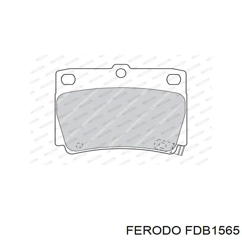 Купити FDB1565 Ferodo Колодки гальмівні передні, дискові