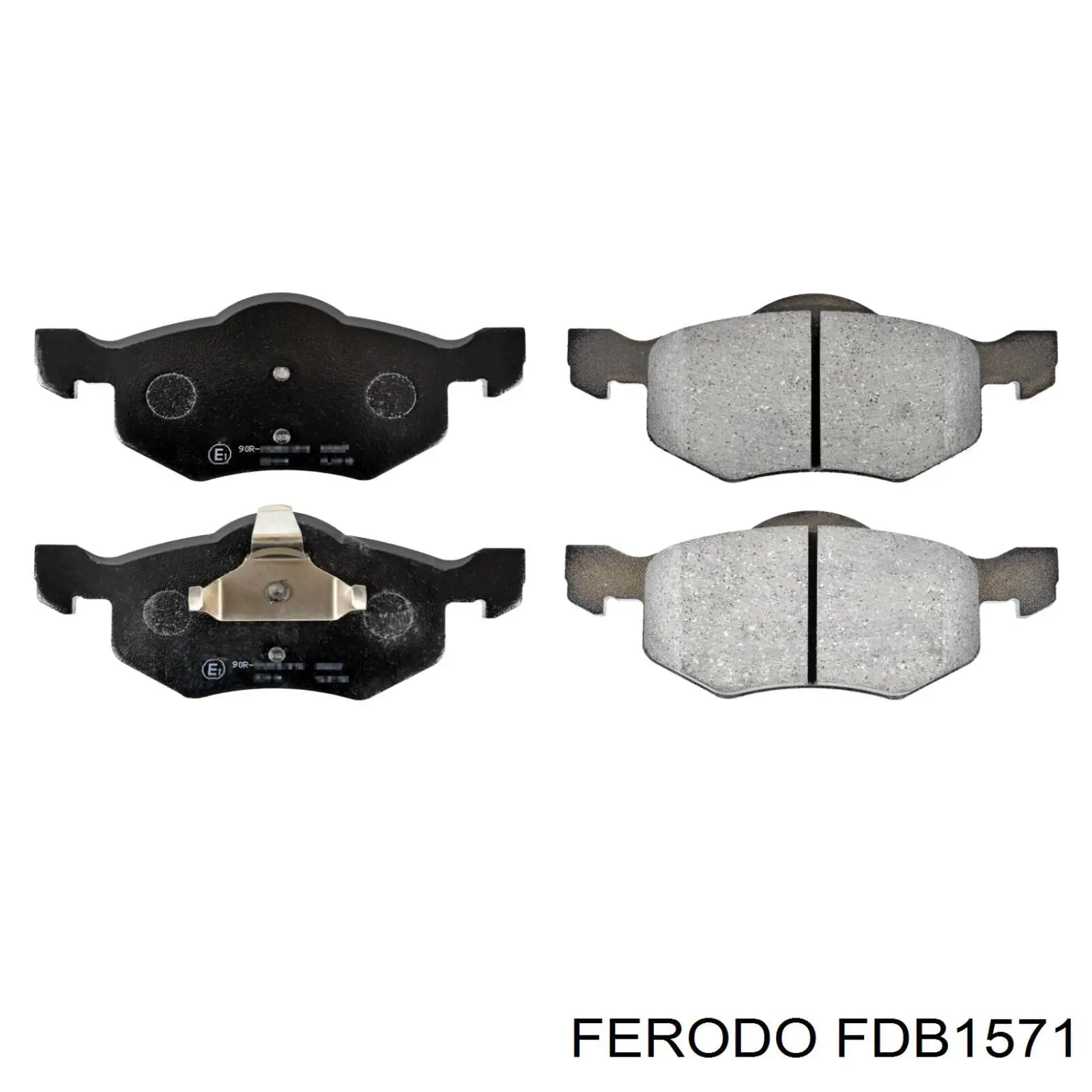 Гальмівні колодки Ferodo FDB1571 ціна, від 26.05 USD