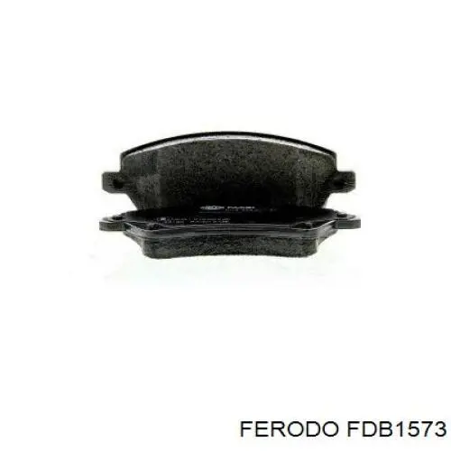 FDB1573 Ferodo колодки гальмівні передні, дискові