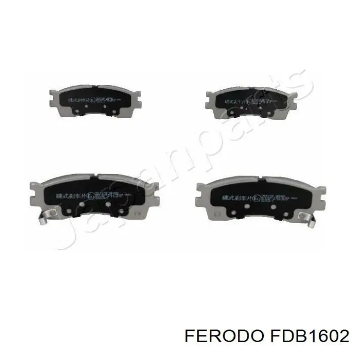 Гальмівні колодки Ferodo FDB1602 ціна, від 17.46 USD