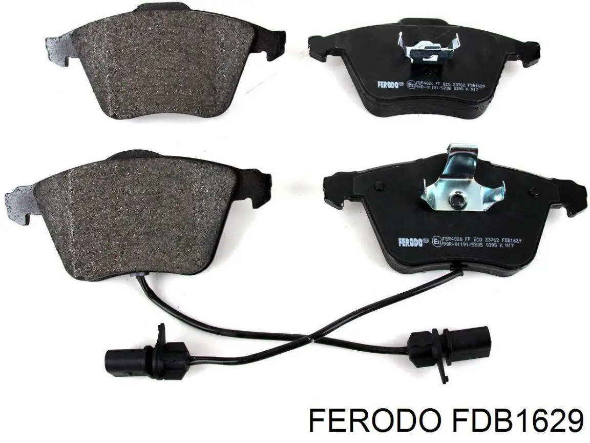 Гальмівні колодки Ferodo FDB1629 ціна, від 51.80 USD