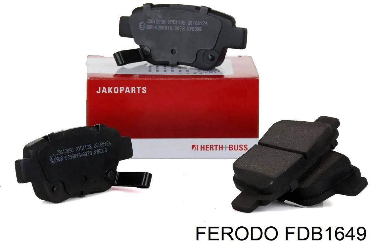Купити FDB1649 Ferodo Задні колодки
