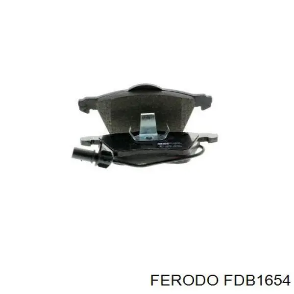 FDB1654 Ferodo колодки гальмівні передні, дискові
