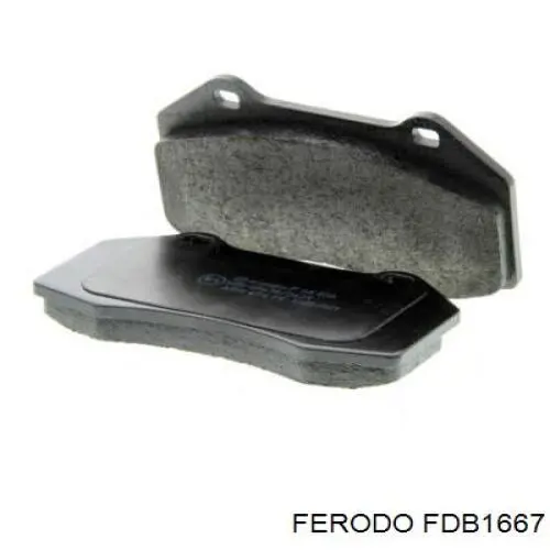 Тормозні колодки Ferodo FDB1667