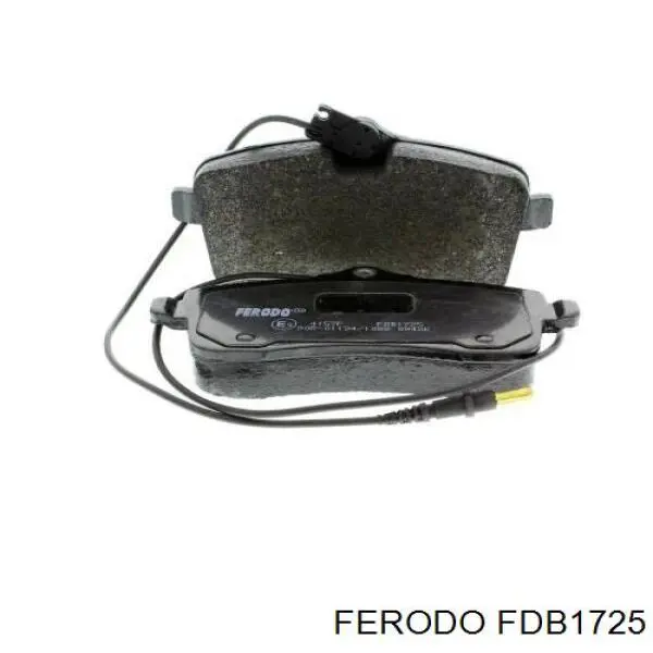 Гальмівні колодки Ferodo FDB1725 ціна, від 30.43 USD