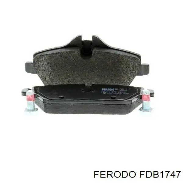 Гальмівні колодки Ferodo FDB1747 ціна, від 40.04 USD