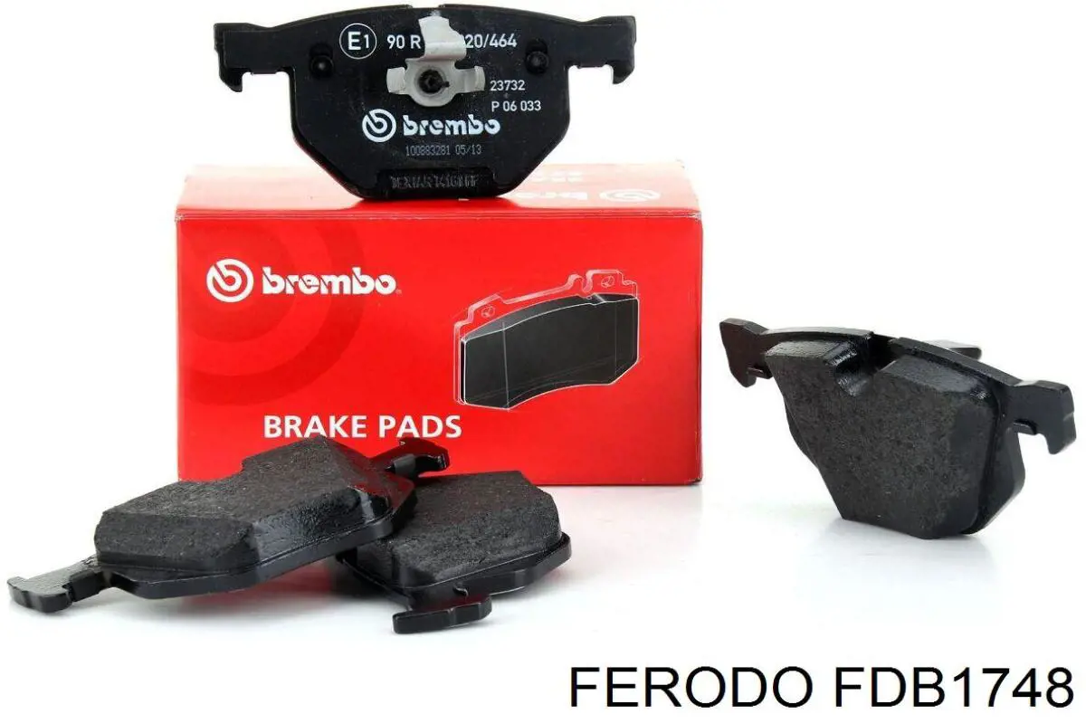 Задні дискові колодки Ferodo FDB1748