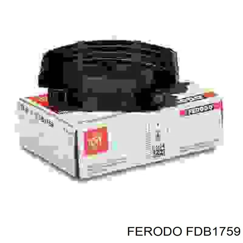 FDB1759 Ferodo колодки гальмові задні, дискові