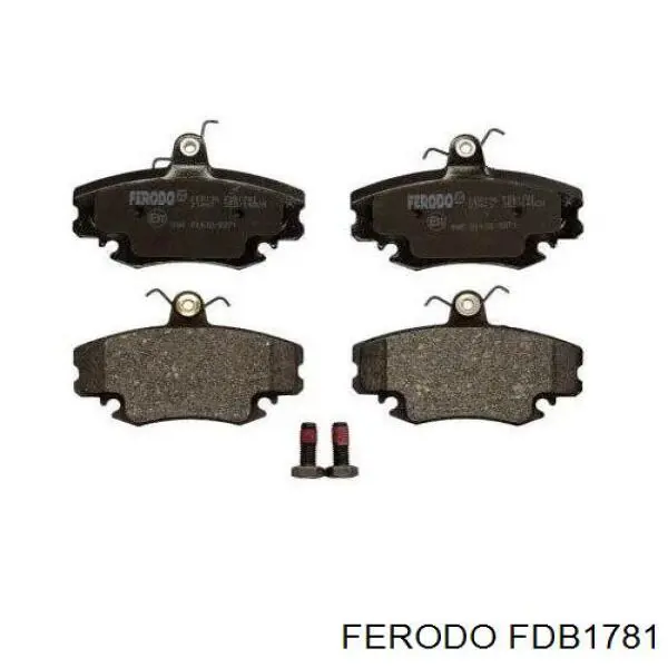 Гальмівні колодки Ferodo FDB1781 ціна, від 22.67 USD