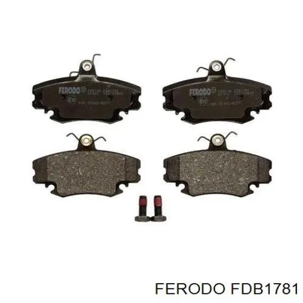 Купити FDB1781 Ferodo Колодки гальмівні передні, дискові