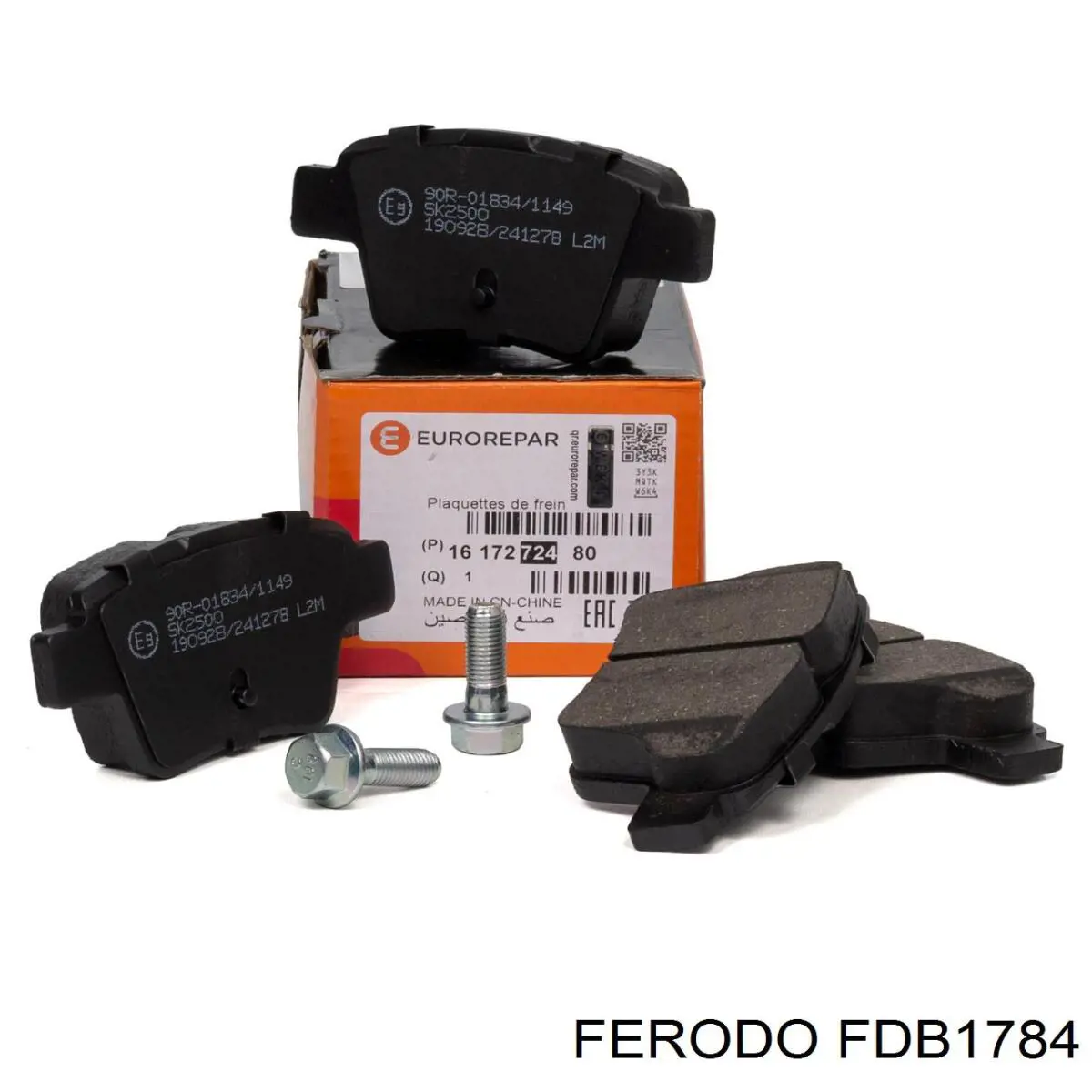 Купити FDB1784 Ferodo Задні колодки
