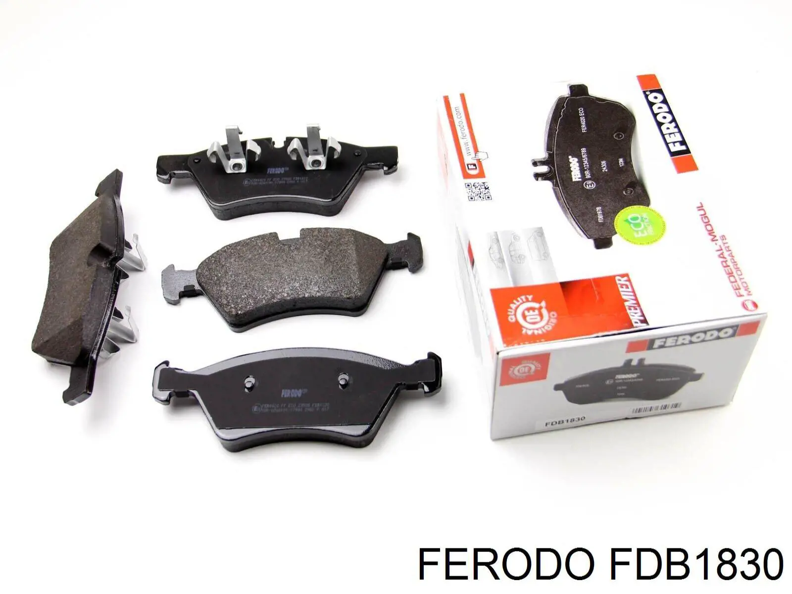 FDB1830 Ferodo колодки гальмівні передні, дискові