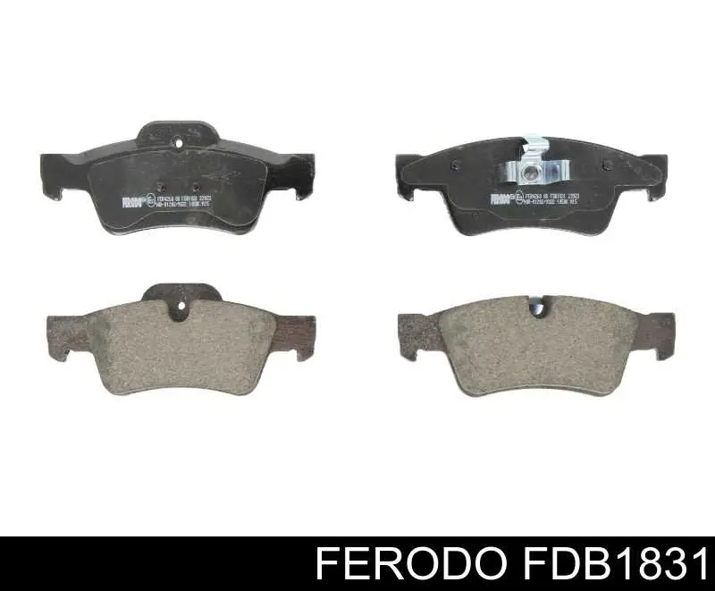Купити FDB1831 Ferodo Задні колодки