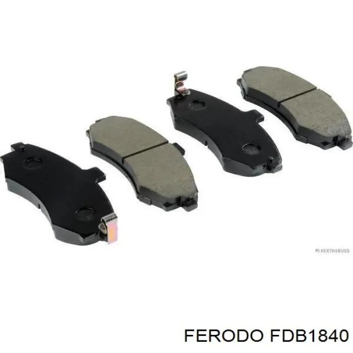 Гальмівні колодки Ferodo FDB1840 ціна, від 17.34 USD