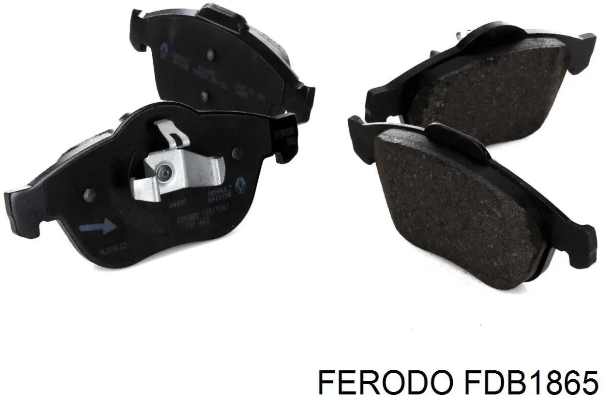 Тормозні колодки Ferodo FDB1865